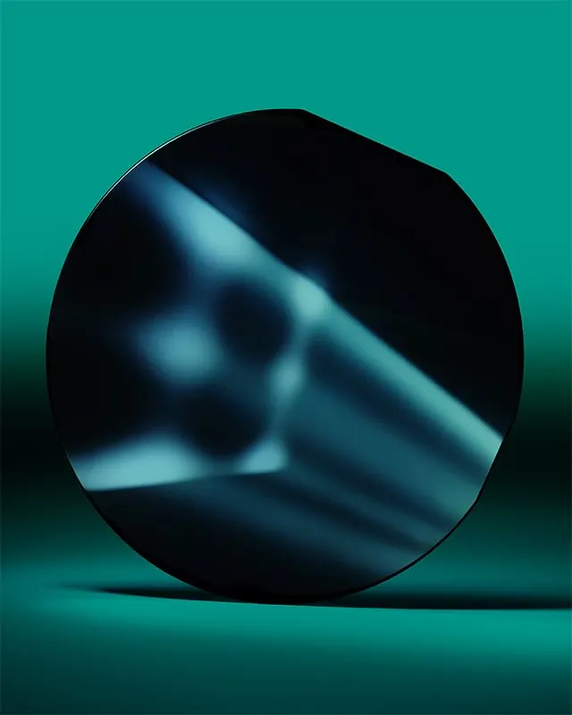 Abstract 3D Sphere with Light Refractions, abstract, 3d-render, dark