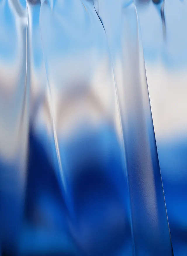 Abstract Blue Fluid Texture, organic, gradient-heavy, cool