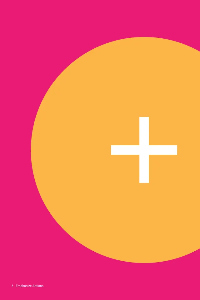 Plus Icon Graphic, minimal, geometric, vibrant