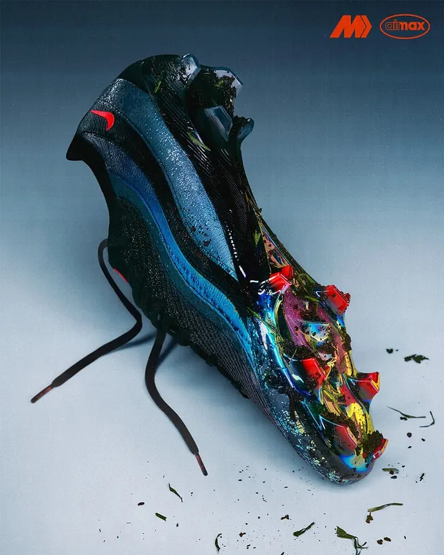 Abstract 3D Sculpture with Vibrant Textures, abstract, 3d-render, vibrant