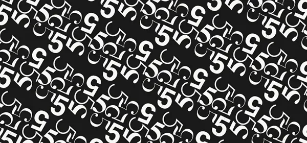 Geometric Pattern and Monochrome Typography Poster, geometric, swiss, monochrome