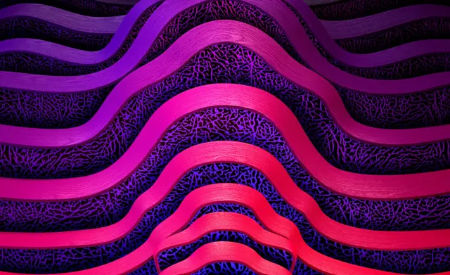 Wavy Gradient Pattern