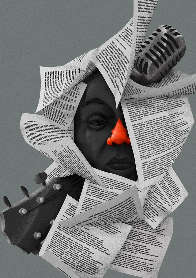 Grayscale design composition from Behance, minimalist, graphic, monochrome