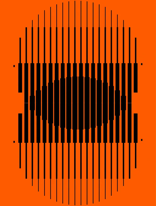 The Departure Gallery geometric line art, abstract, geometric, vibrant