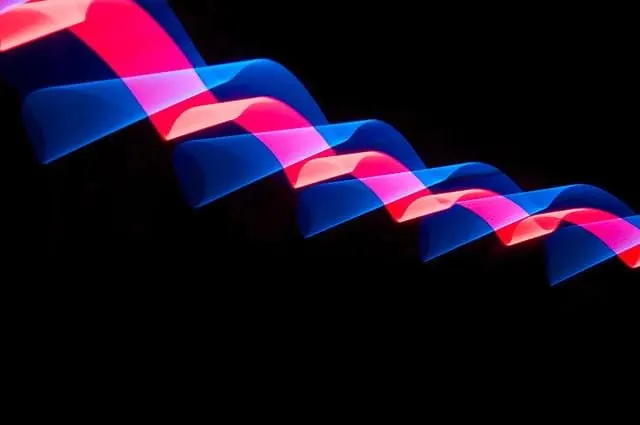 Abstract wavy ribbon gradient animation, 3d-render, gradient-heavy, vibrant