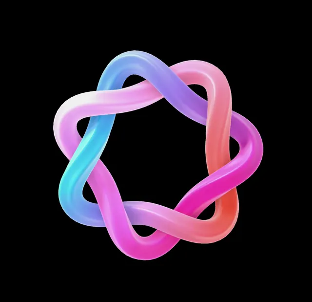 Apple Intelligence Animation, abstract, dark