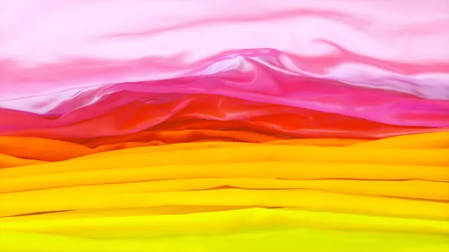 Abstract liquid gradient landscape, abstract, organic, vibrant