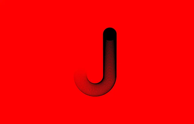 Red geometric abstract composition, abstract, geometric, vibrant