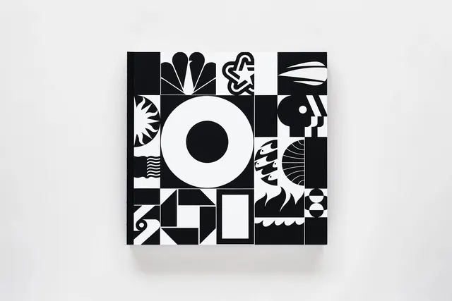 Geometric Abstract Pattern, minimal, geometric, monochrome
