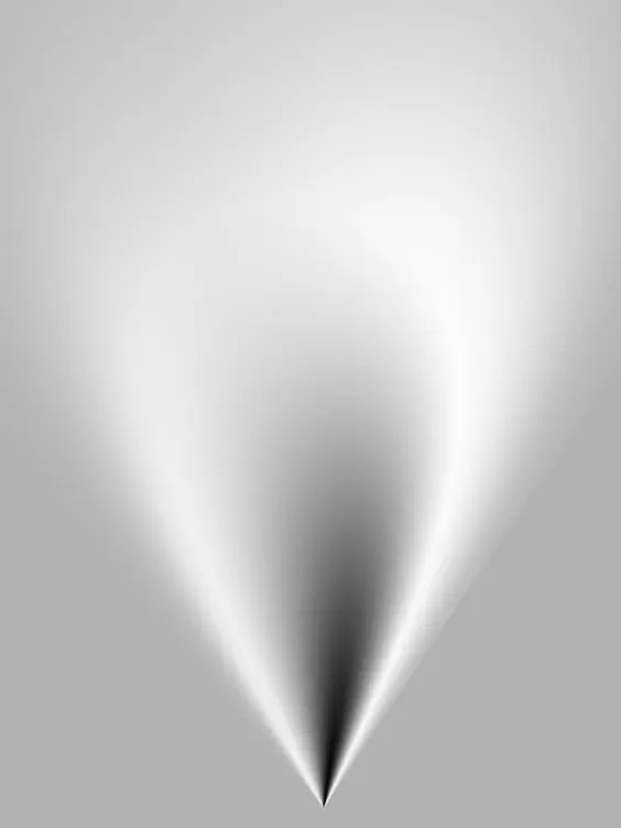 Minimalist abstract gradient form, abstract, minimal, monochrome