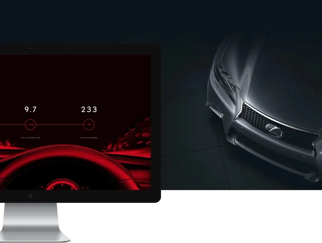 Automotive Dashboard Interface, dark-mode, technical, dark