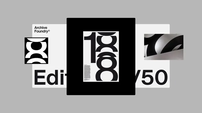 Archive Foundry Type Specimen