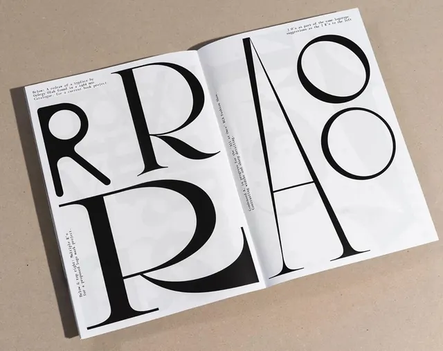 Typography Layout Study, minimal, editorial, monochrome