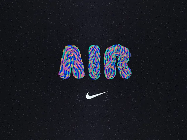Nike Air Abstract Graphic, maximalist, abstract, dark