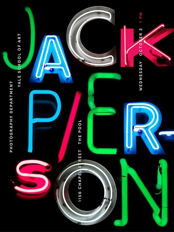 Jack Piereson Typography Composition