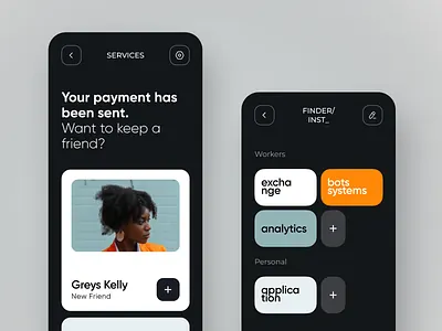 Payment Notification UI, minimal, corporate-clean, light