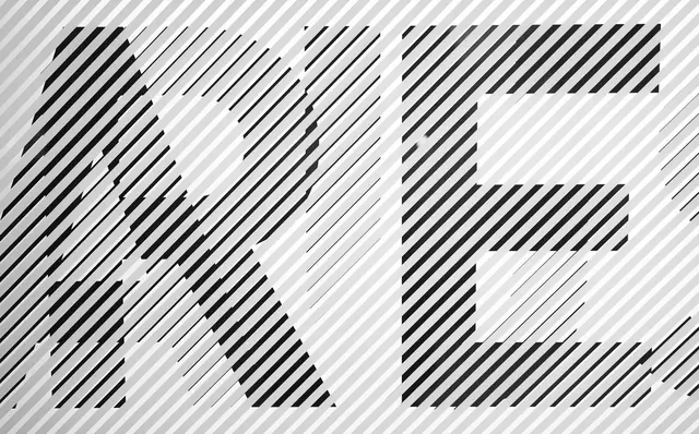 Abstract Geometric Pattern, brutalist, geometric, monochrome