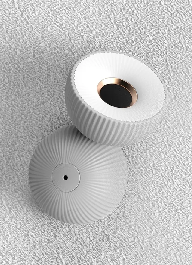 Ribbed Ceramic Vessels, minimal, organic, monochrome