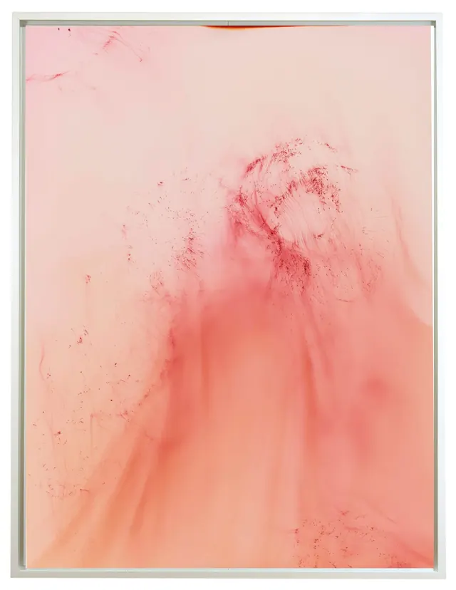 Abstract Red Fluidity, organic, abstract, vibrant