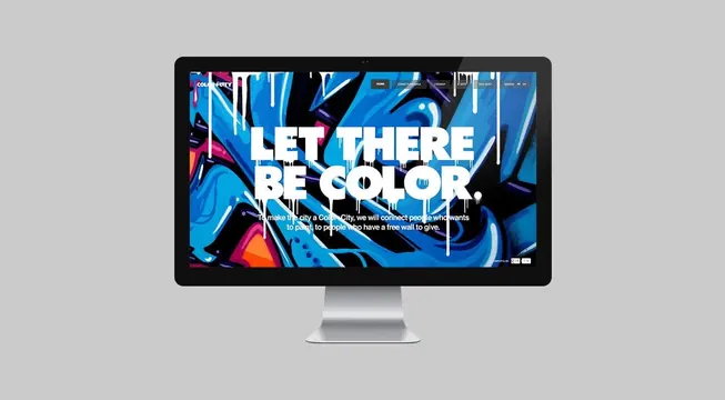 Let There Be Color Display, maximalist, abstract, vibrant