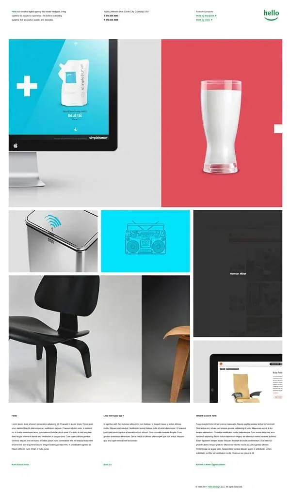 Product and Interface Design Showcase, minimal, corporate-clean, light