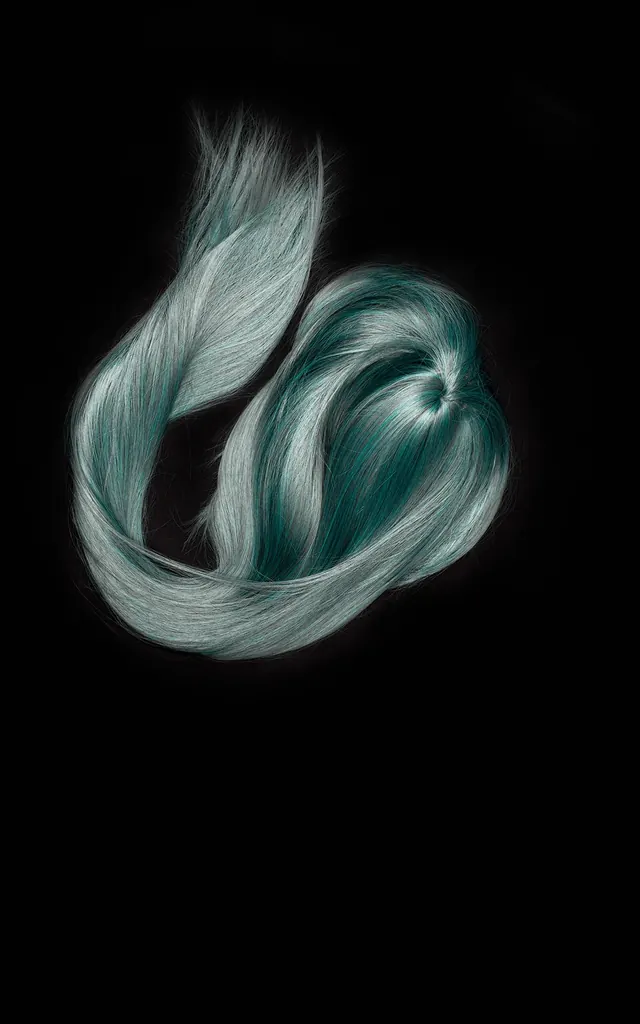 Abstract Fluid Form, organic, abstract, dark