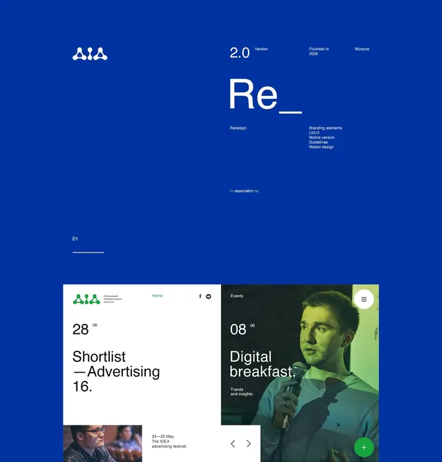 Design inspiration from Savee, bold, dark