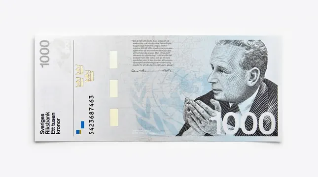 Currency banknote design specimen, technical, editorial, light