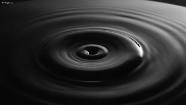 Monochrome Ripple Effect