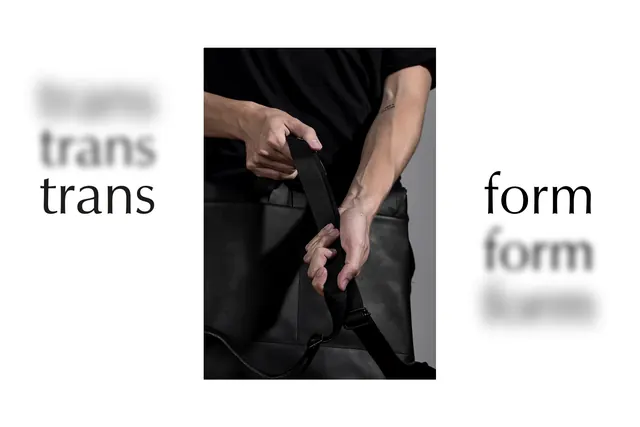 Bold geometric design system, geometric, bold, dark