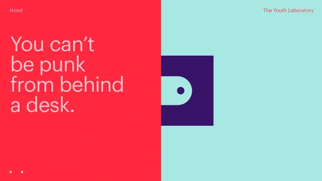 Bold Two-Color Typography Layout, bold, flat, vibrant