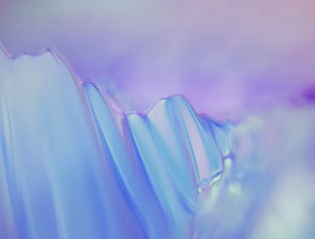 Abstract gradient watercolor wash in cool pastels, abstract, organic, pastel