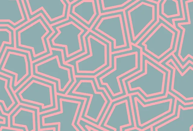 Geometric Line Pattern