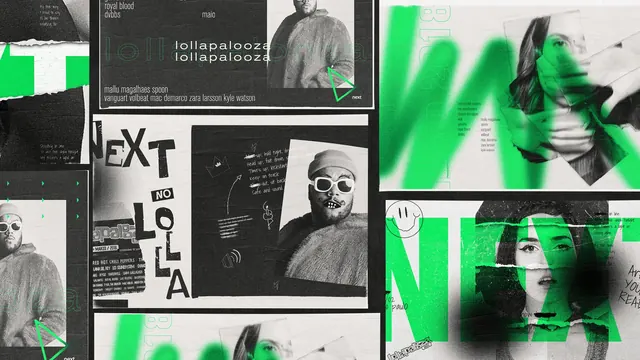 Brutalist Collage Identity, brutalist, neo-brutalist, vibrant