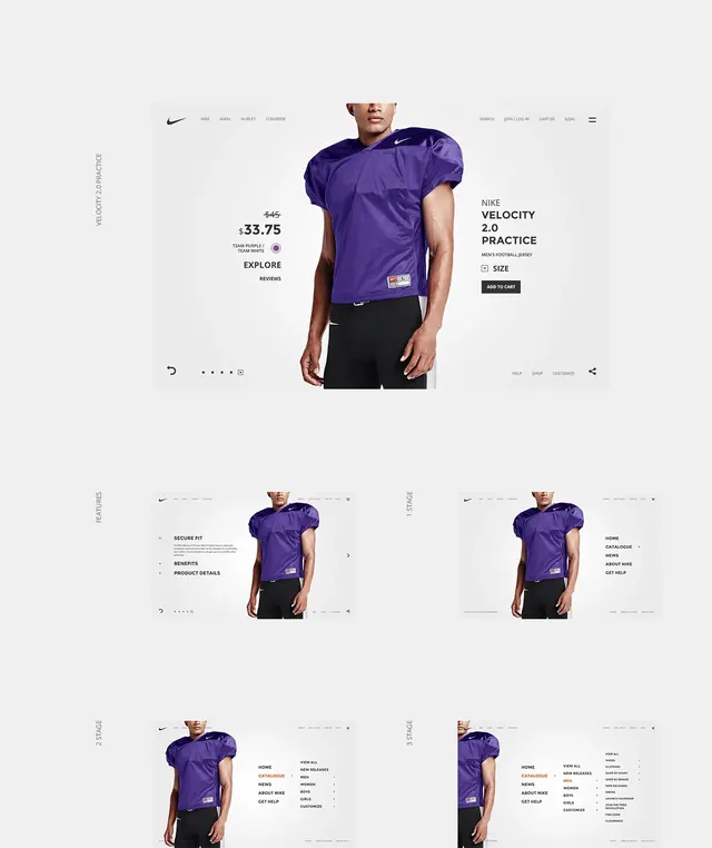 Product Showcase Layout, minimal, corporate-clean, light