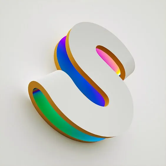 Minimalist Color Field Study, abstract, minimal, vibrant
