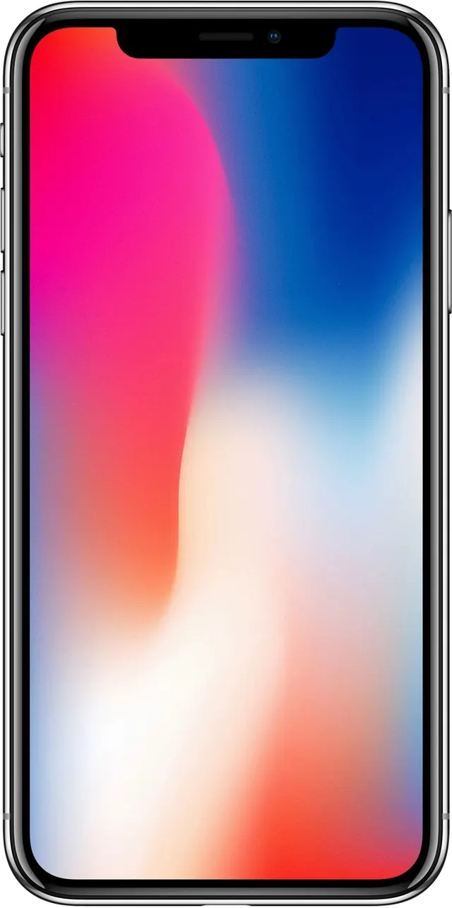 iPhone X gradient hero wallpaper, gradient-heavy, minimal, vibrant