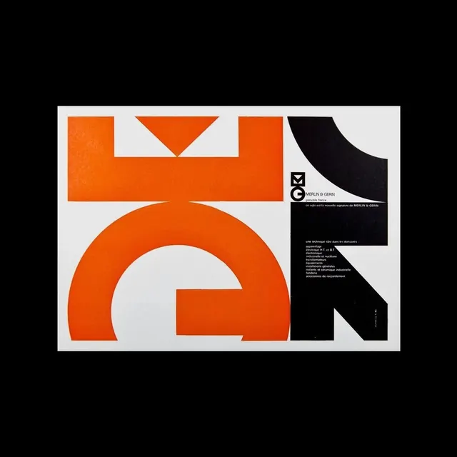 Geometric Typography Identity, minimal, swiss, high-contrast