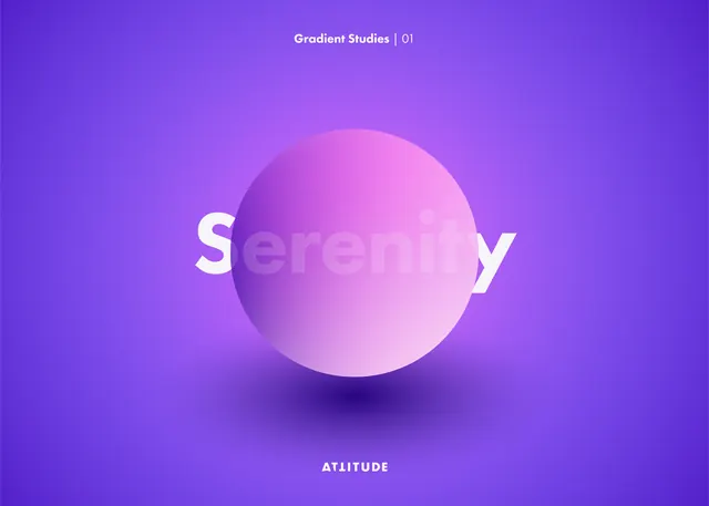 Gradient 3D sphere design composition, 3d-render, gradient-heavy, vibrant