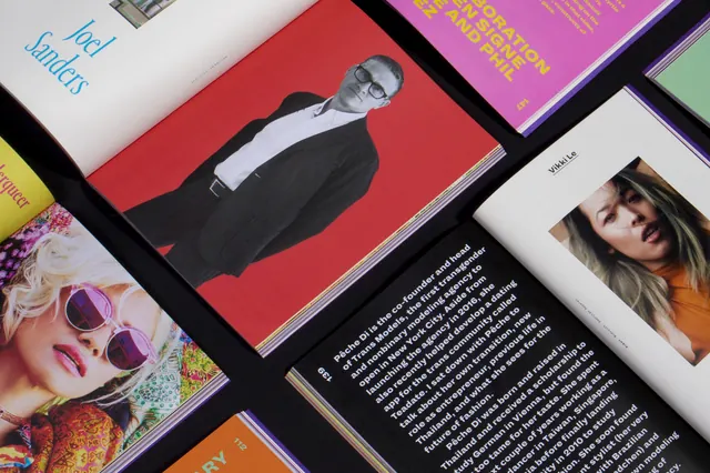 Collage of Mixed Media and Typography, maximalist, editorial, vibrant
