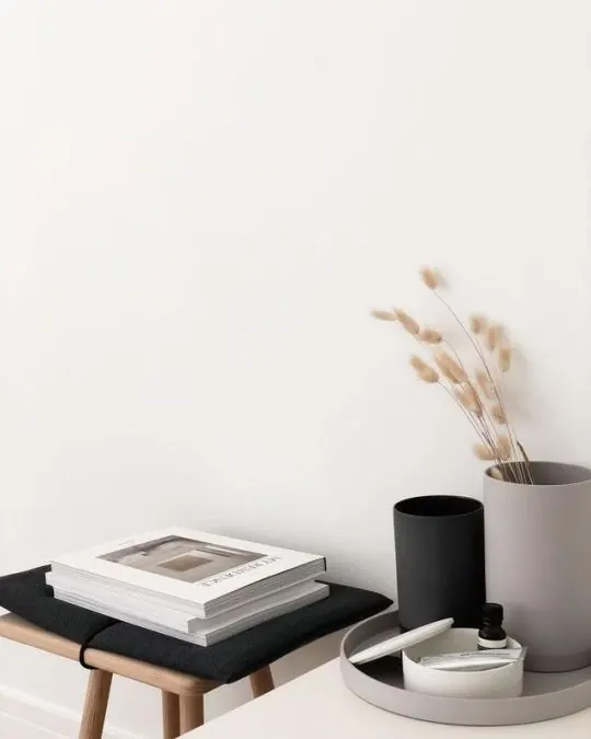 Minimalist Interior Still Life, minimal, light-mode, light