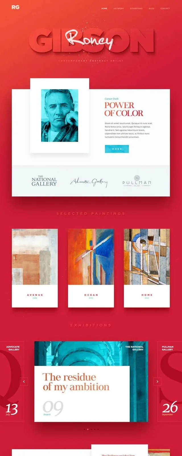 Art & Design Editorial Layout, minimal, swiss, high-contrast