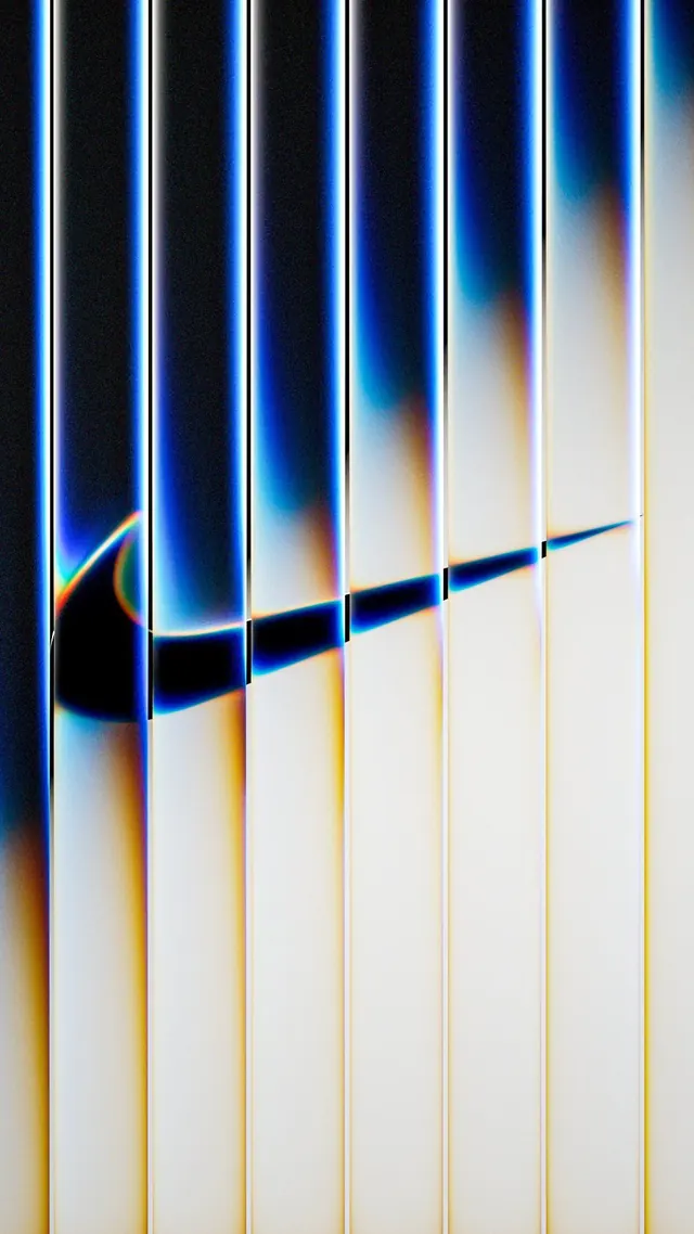 Abstract Vertical Line Graphic, minimal, geometric, high-contrast