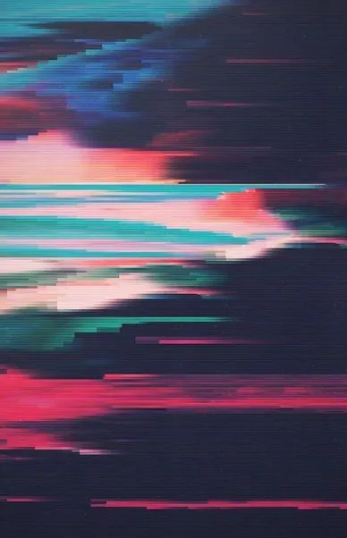 Abstract Glitch Gradient, gradient-heavy, abstract, vibrant