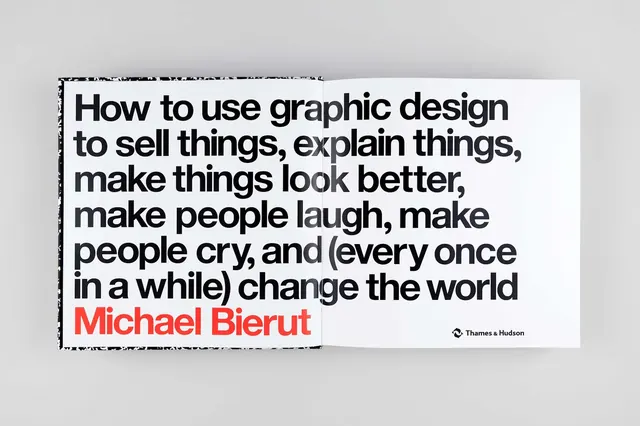 Michael Bierut Quote Typography