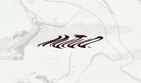 Abstract Fluid Line Art, minimal, organic, light