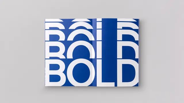 Bold Wordmark Identity, minimal, swiss, high-contrast
