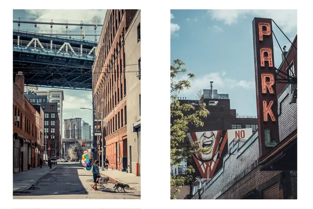 Urban Architecture and Signage, photographic, minimal, muted