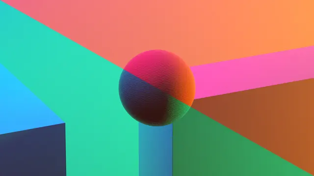 Geometric Abstract Composition