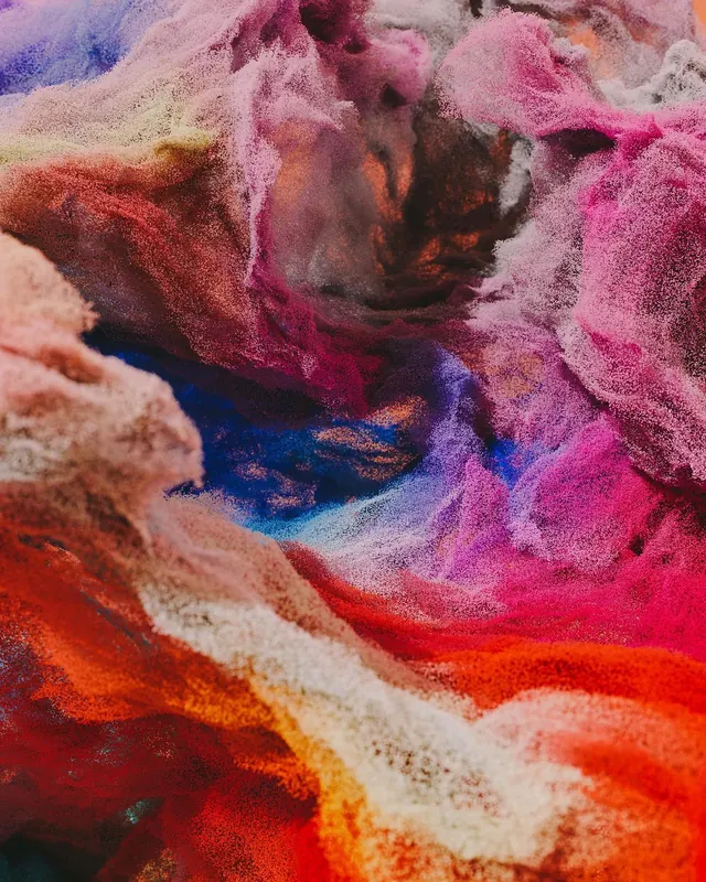 Abstract Fluid Texture, organic, abstract, vibrant